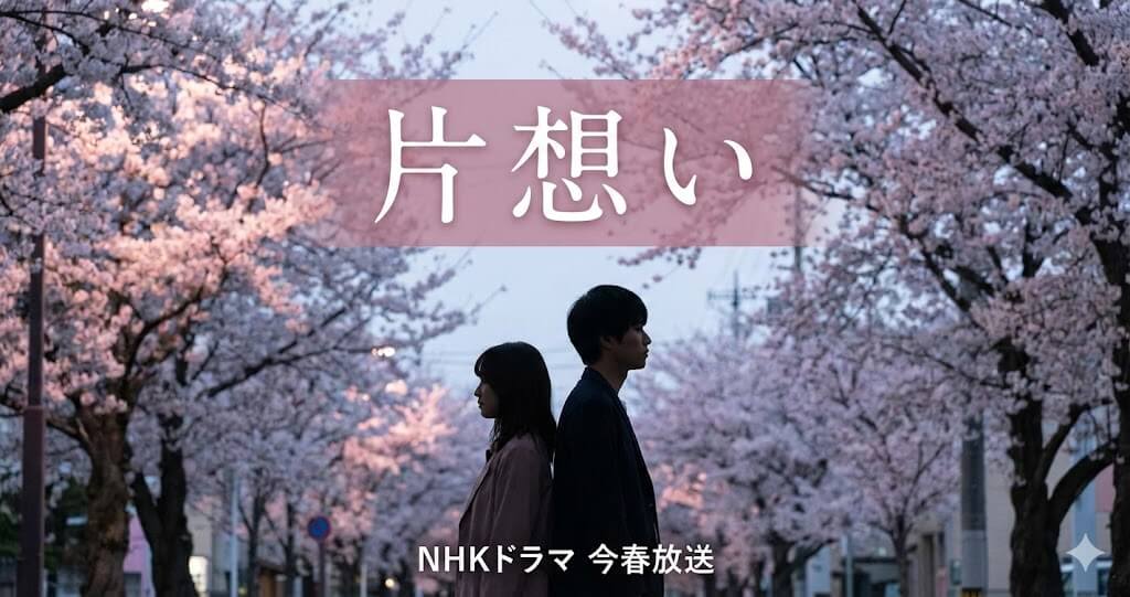 NHK特集ドラマ「片想い」原作は？芦田愛菜×岡山天音で2026年春放送｜あらすじ・キャスト・放送日完全ガイド