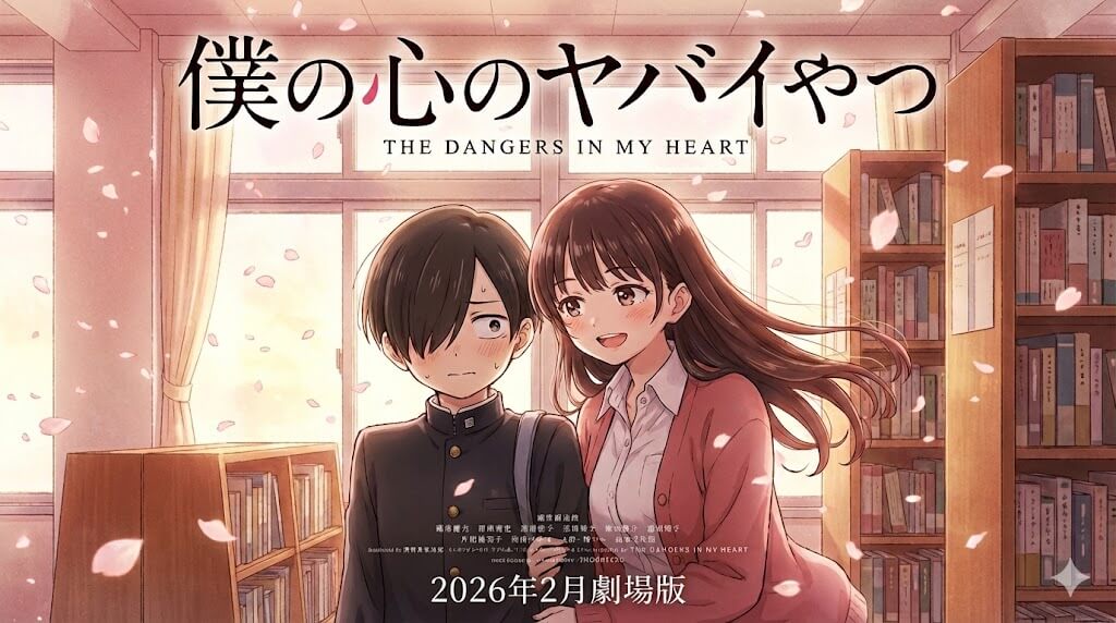 劇場版『僕の心のヤバイやつ』は原作あり？あらすじ・見どころ・主題歌を完全解説