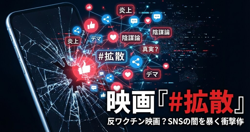 映画『#拡散』は反ワクチン映画なのか？炎上必至テーマの“本当の狙い”を考察