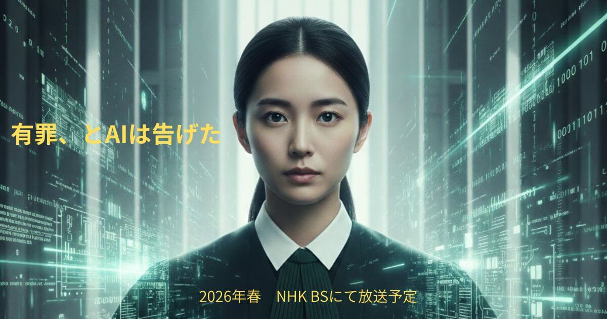 「有罪、とAIは告げた」芳根京子×中山七里原作｜あらすじ・見どころまとめ