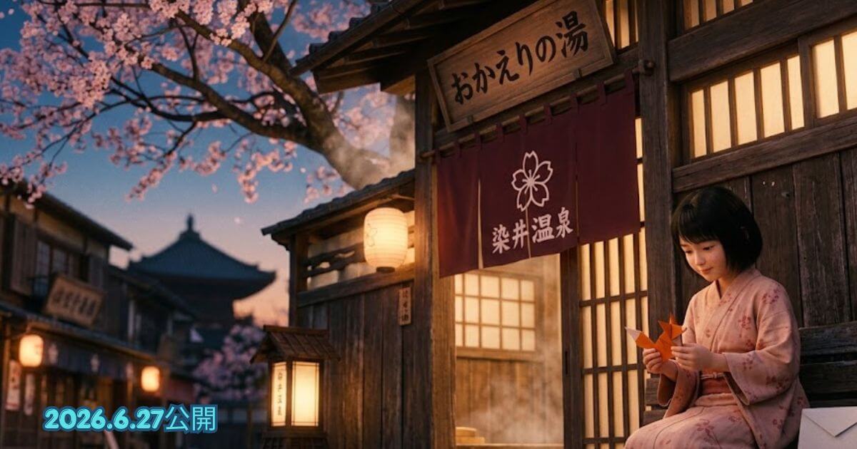 映画『おかえりの湯』ラストの手紙の意味を考察！桜の正体と伏線回収まとめ