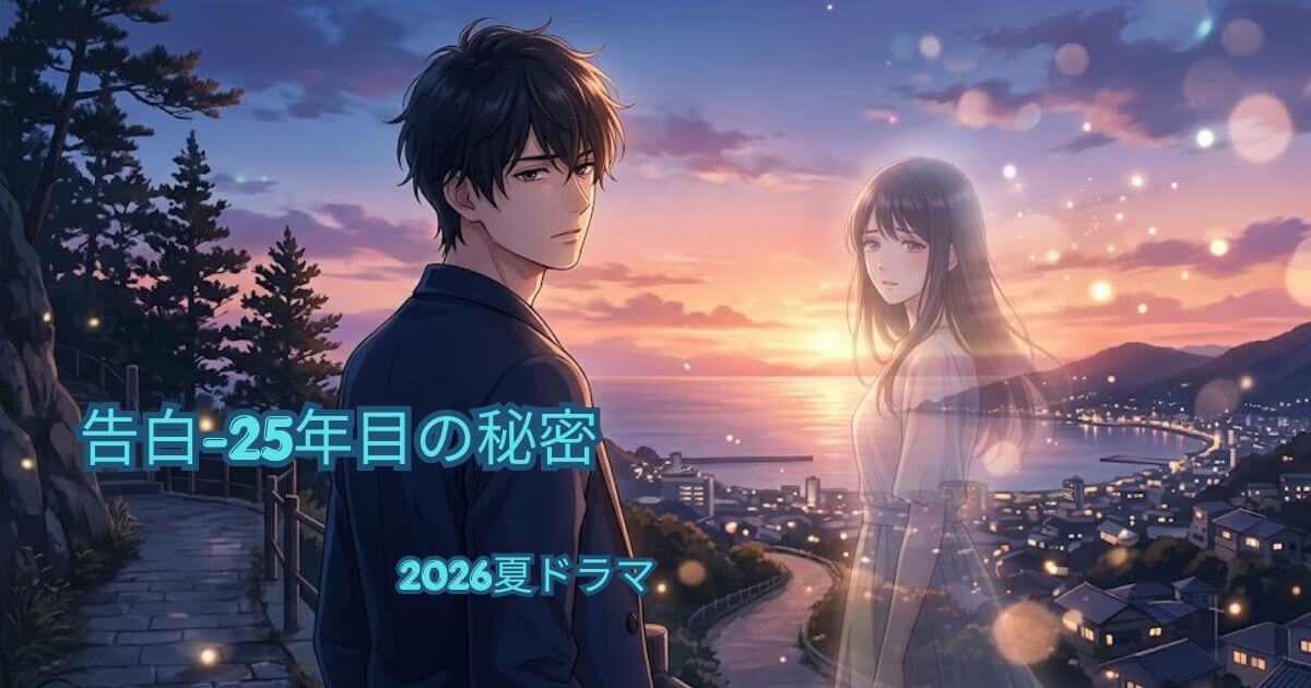告白-25年目の秘密【2026年夏ドラマ】原作・キャスト・あらすじ・結末ネタバレ予想を徹底解説！