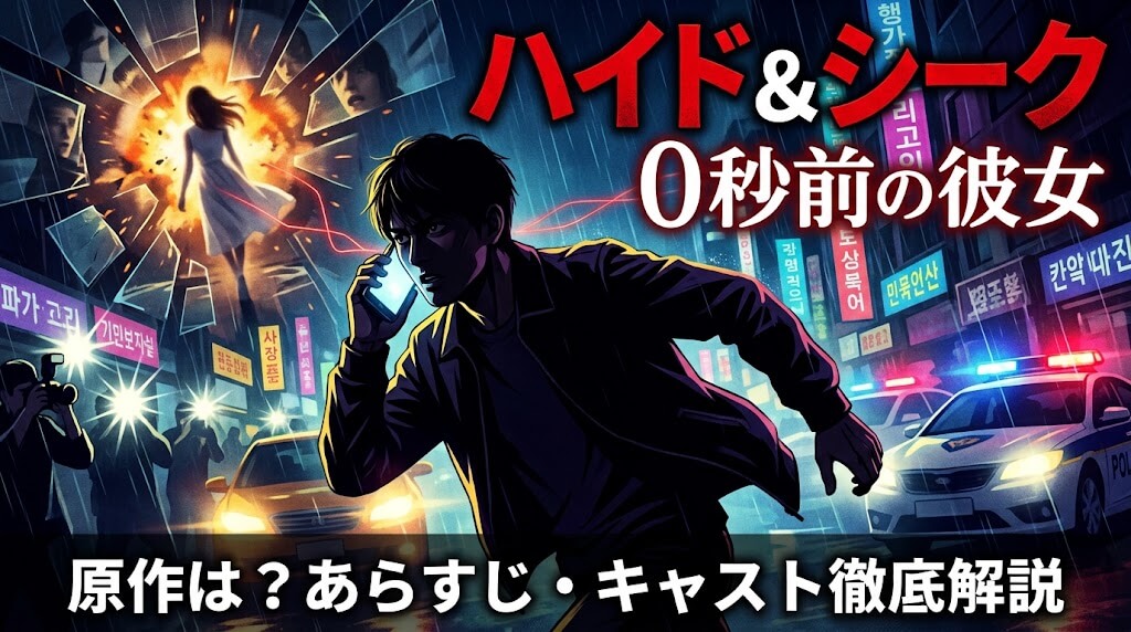ハイド＆シーク 0秒前の彼女の原作は？あらすじ・キャスト・見どころを徹底解説