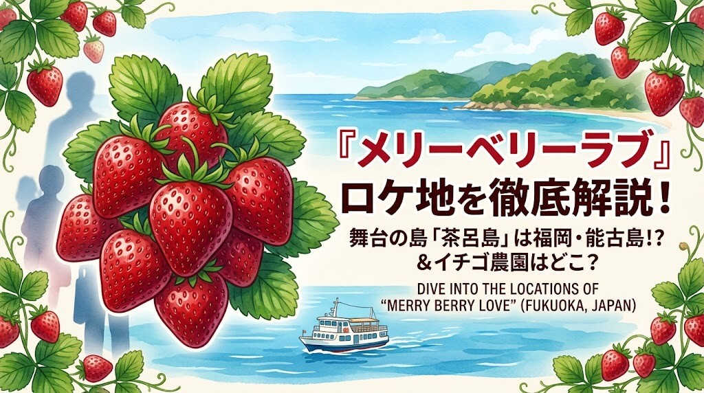 『メリーベリーラブ』ロケ地はどこ？茶呂島・能古島の撮影場所を最新情報で徹底解説